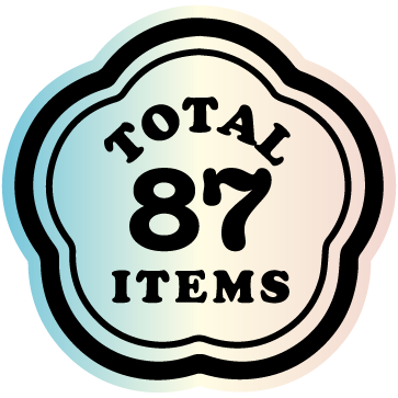 TOTAL 87 ITEMS