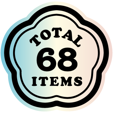 TOTAL 68 ITEMS